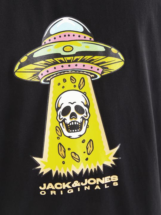 Actual product image Jack & Jones Joranatomy Skull Tee Ss Crew Neck Ln (S)