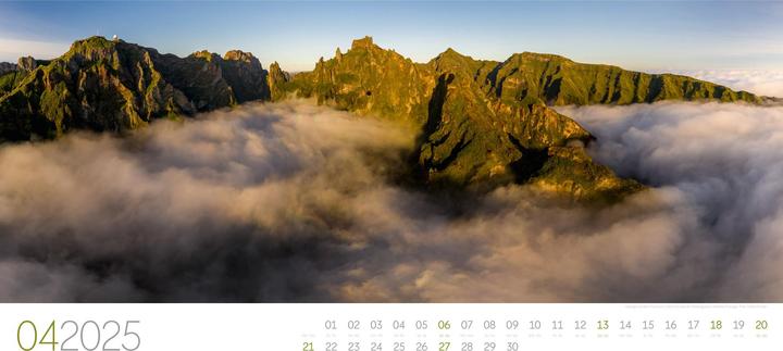 Produktbild Panorama - Stefan Forster Kalender 2025 (66 x 33 cm, Harter Einband, Deutsch, Englisch)