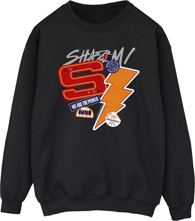 Immagine prodotto Shazam Fury Of The Gods Sticker Spam Felpa Uomo (M)