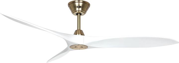 Brass brushed, Matt white