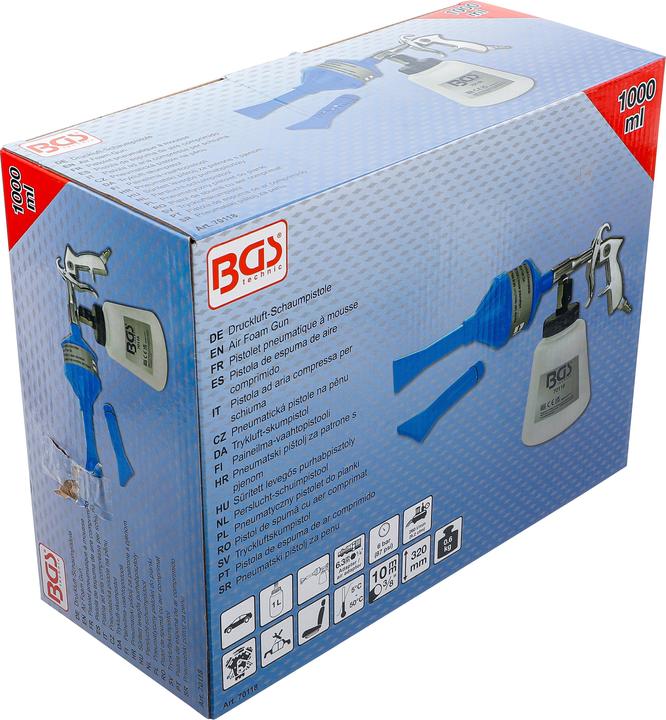 Actual product image BGS Compressed air foam gun