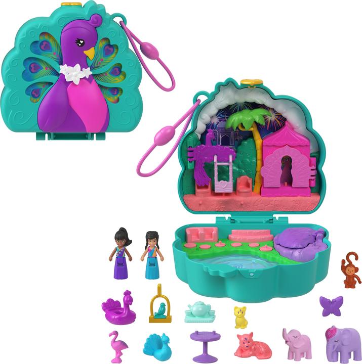 Produktbild Polly Pocket Peacock Garden-Schatulle
