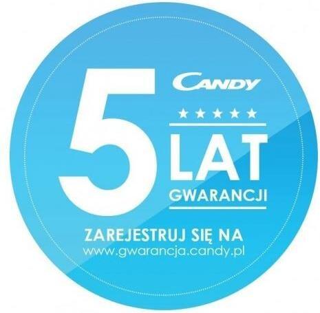 Image du produit Candy CSWS 4852DWE/1-S Lave-linge séchant pose libre chargement frontal