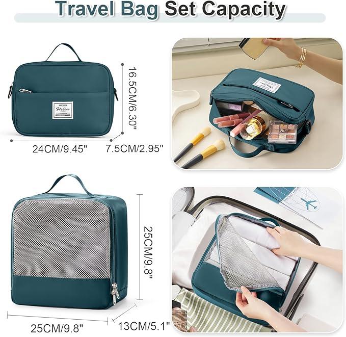Immagine prodotto Only-Bags.Store 3 pezzi in viaggio con una borsa a mano grande, una borsa sportiva e un bagaglio impermeabile