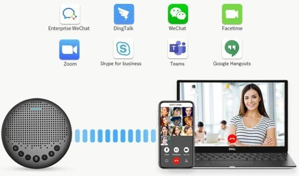 Image du produit EMeet Haut-parleur USB Luna avec dongle Bluetooth