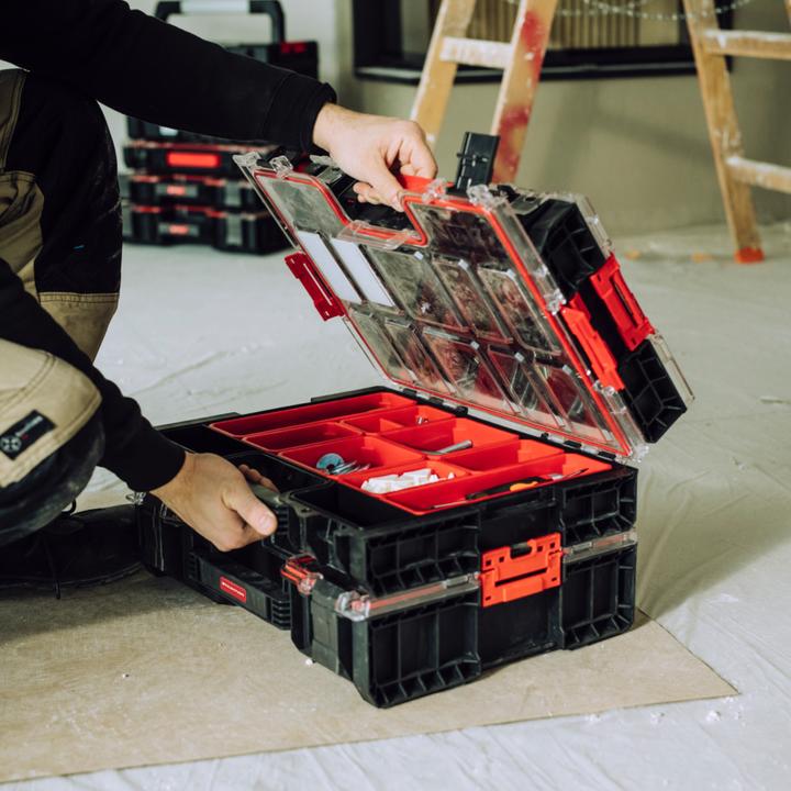 Immagine prodotto Tool Brothers Toolbrothers RHINO L Organiser ECO Altezza L Scatole 452 x 358 x 79 mm 6 l impilabili IP54