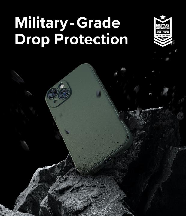Produktbild Ringke Case for iPhone 15 ONYX DARK GREEN (Apple iPhone 15)