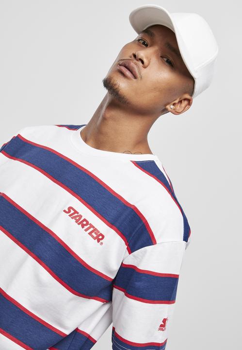 Image du produit Starter Logo Striped Tee (M)