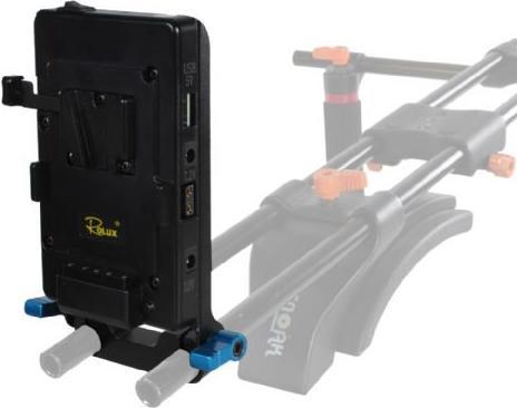 Produktbild Rolux V-Mount Akkuhalter RL-VFU1 (1 Stk., Ladegerät inkl. Akku)