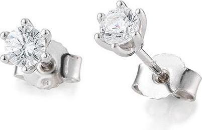 Image du produit Breuning Boucles d'oreilles 6 griffes (585, - Or)