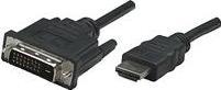 Actual product image Manhattan HDMI (Typ A) — DVI (1.80 m, DVI, HDMI)