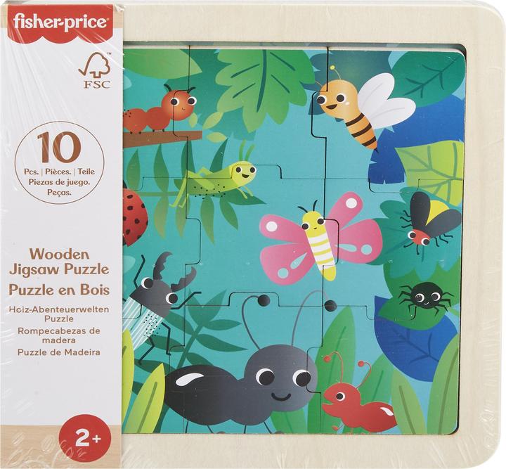 Produktbild Fisher-Price Holz-Abenteuerwelten Puzzle (9 Teile)