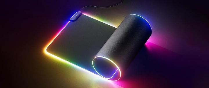 Actual product image Hyte CNVS Gaming Mouse Pad, ARGB - black (XXL)