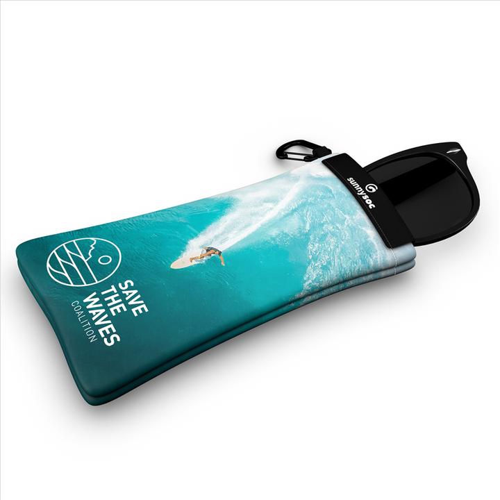 Actual product image Gogglesoc Save the waves Sunnysoc