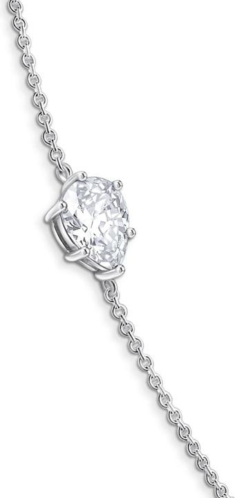 Produktbild Thomas Sabo Armband mit weissem Zirkonia-Tropfen Silber (19 cm, 925er Silber)