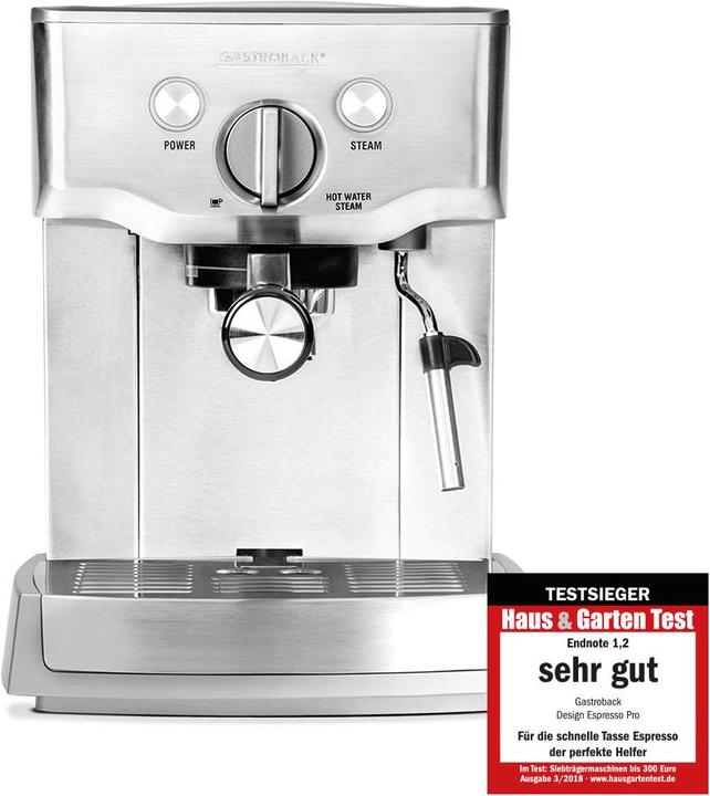 Actual product image Gastroback Design Espresso Pro