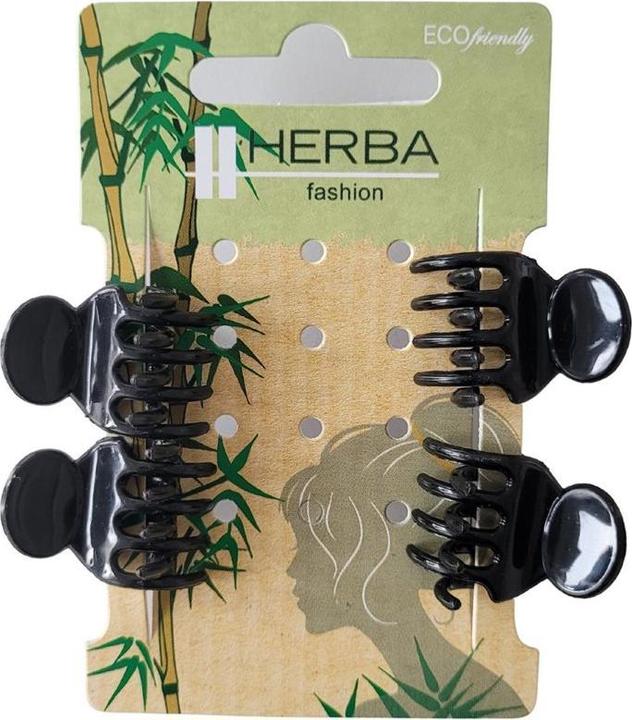 Herba Ecofriendly Pinzettina 2 cm schwarz (4 Stk.)