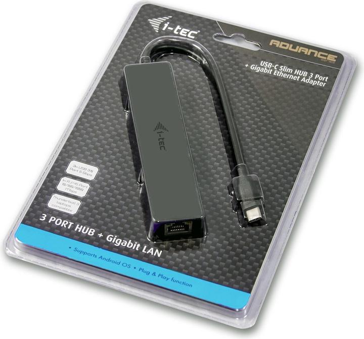 Produktbild i-tec C31gl3slim (USB-C, 4 Ports)