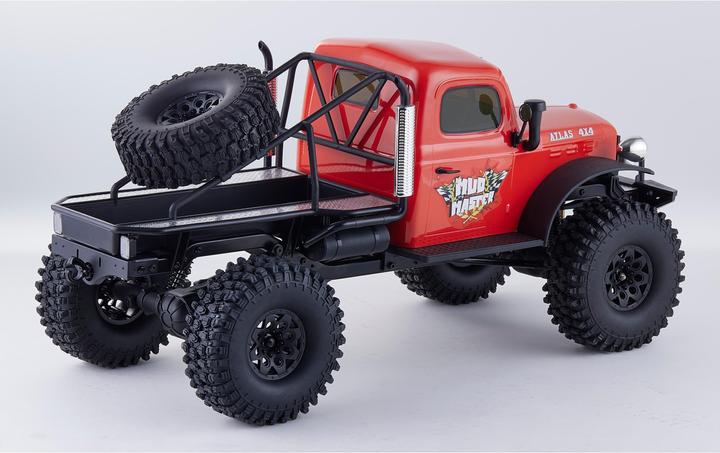 Actual product image RocHobby Scale Crawler Atlas Mud Master 4WD Red, ARTR, 1:10 (RTR Ready-to-Run)