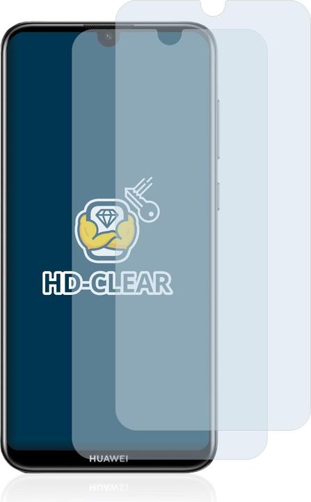 Productafbeelding BROTECT Schermbeschermer Clear (2 Stuk, Huawei Y7 Prime (2019))