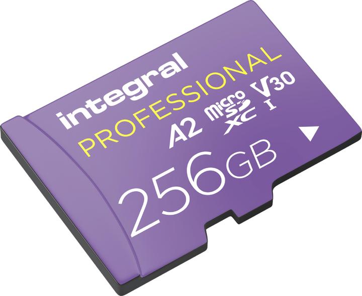 Actual product image SDXC Micro 256GB U3 CL10 V30 (256 GB, microSD, U3, UHS-I)