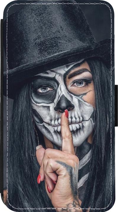 Produktbild PhoneLook Hülle Wallet schwarz Halloween 18 19 (Apple iPhone 13 mini)