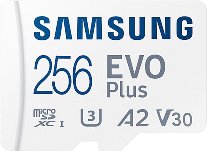 Samsung EVO Plus (256 GB, microSDXC, U3, UHS-I)