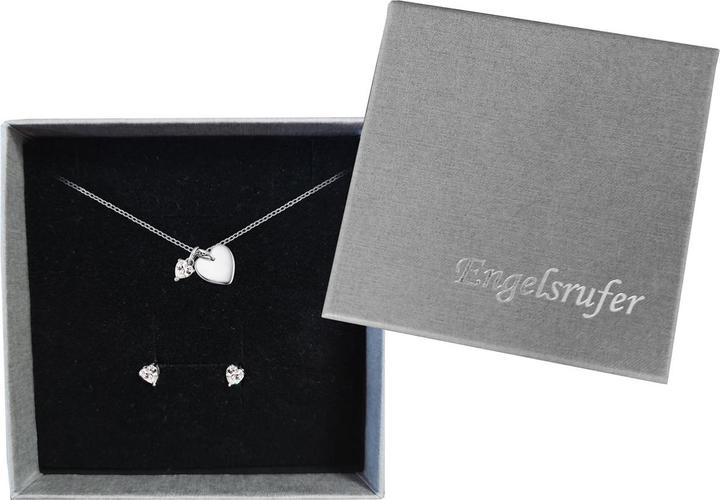 Immagine prodotto Engelsrufer Set di cuori (Con pietra/e, Argento 925)