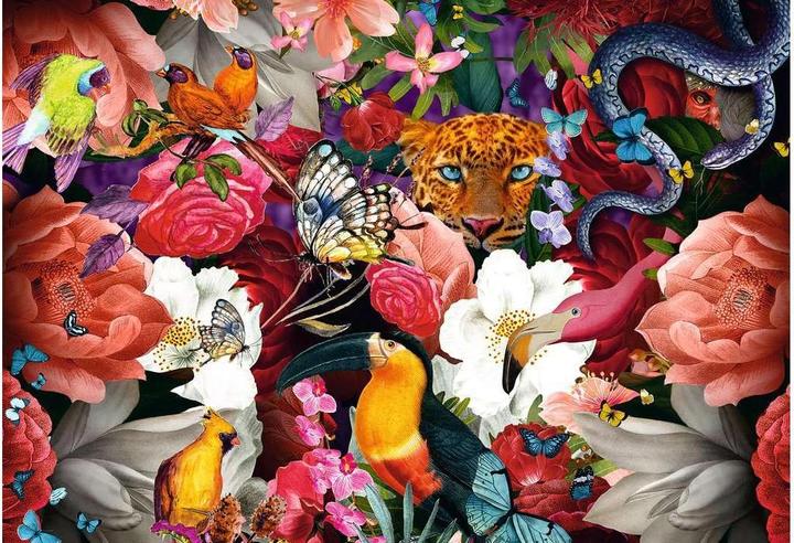 Actual product image Ravensburger Puzzle - Flowers - Puzzle Moment 300 pieces (300 pieces)