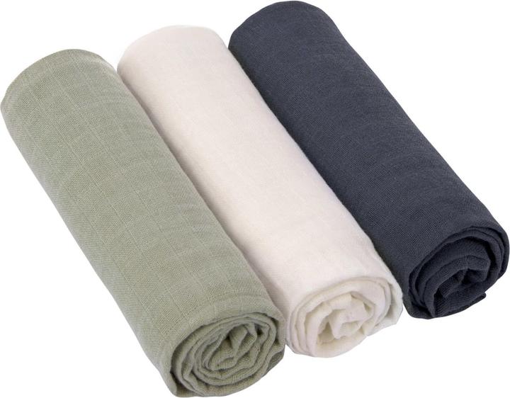 Actual product image Lässig Envelope and muslin cloth set of 3 (85 cm, 85 cm)