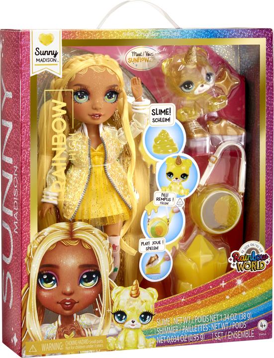 Actual product image MGA Rainbow High Classic Rainbow Fashion Sunny