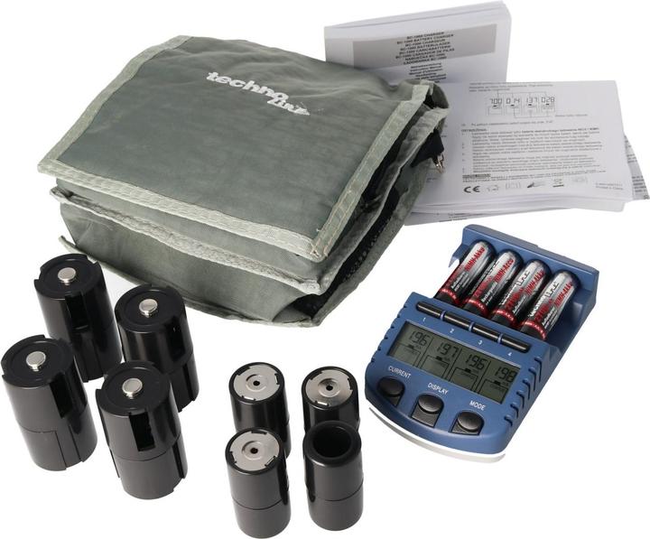 Actual product image Panasonic Technoline BC 1000 charger with Eneloop AA Mignon batteries and battery box (Battery + charger)