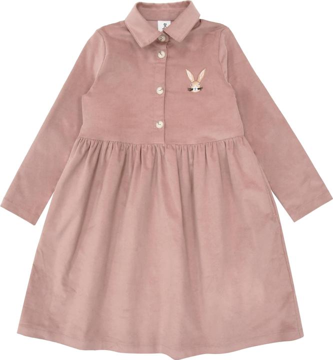 Produktbild Hebe Kleid aus Cord mit Kaninchenstickerei (110)