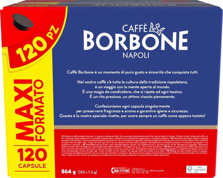 Image du produit Caffè Borbone Miscela Decisa (120 x Port.)