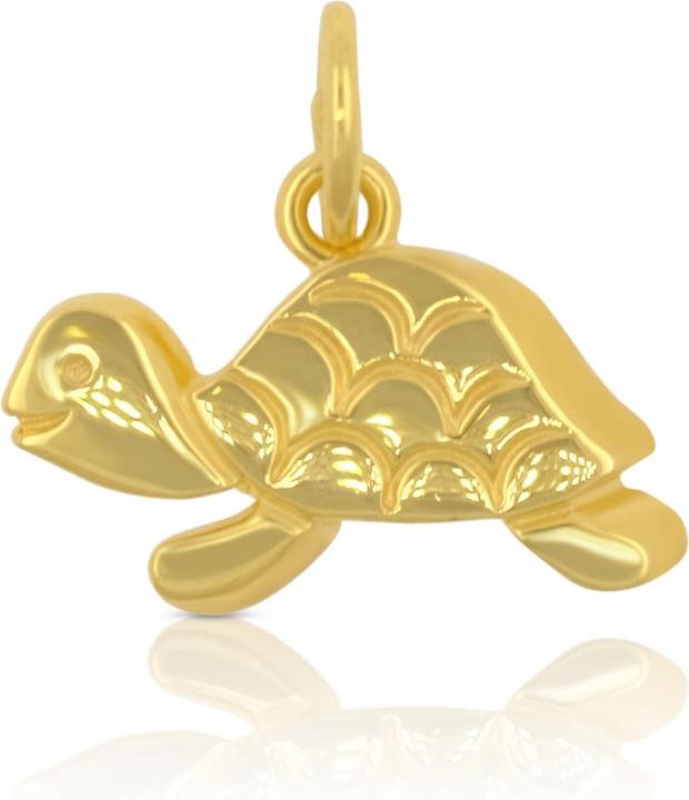 Muau Schildkröte (750/18K Gelbgold)