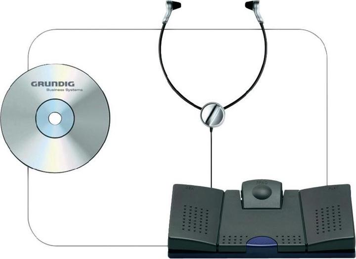 Actual product image Grundig Digta Transcription Starter Kit 568 (DigtaSoft Pro)