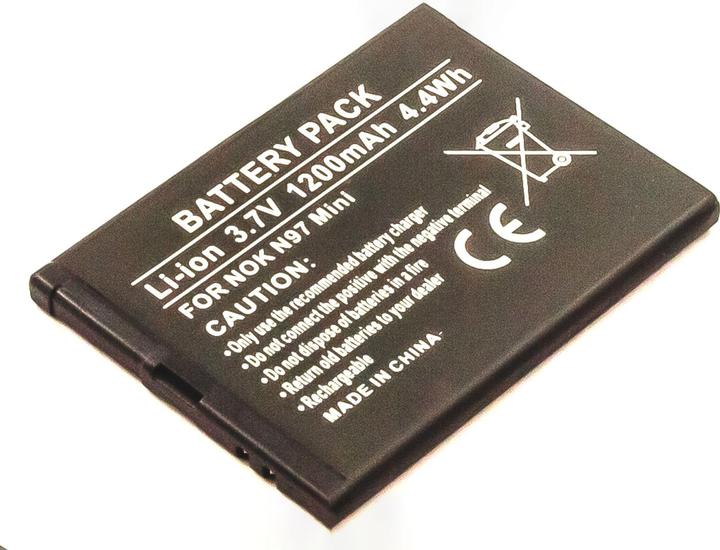 Image du produit AGI BL-4D - Batterie - noir - Lithium-ion (Li-Ion) - 850 mAh - 3,7 V - 60 mm