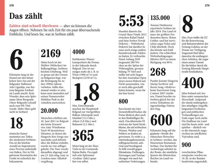 Produktbild Reise-Taschenbuch Serbien (Deutsch, Matthias Pasler, 2020)