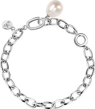 Produktbild Morellato Solid steel bracelet with real pearl Oriente SARI13 (L) (Edelstahl)