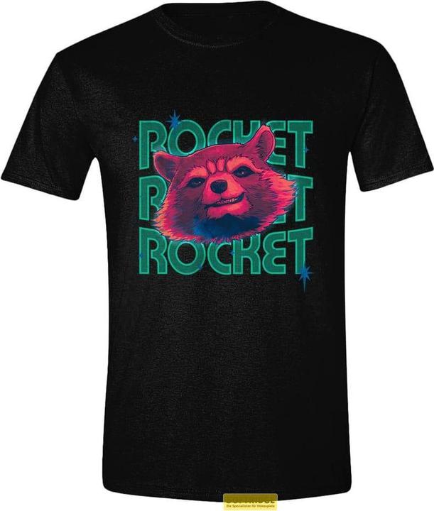 Death Note Marvel T-Shirt Guardians Of The Galaxy Vol. 3 Rocket Head Space Size XL (XL)