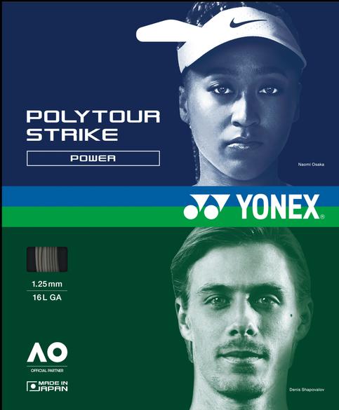 Image du produit Yonex Poly Tour Strike Iron Gray 12m