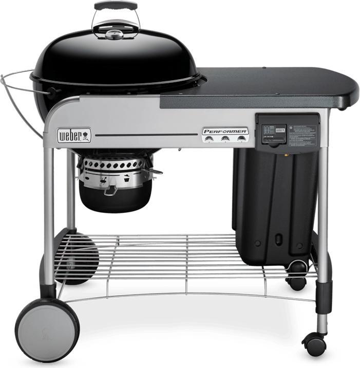 Actual product image Weber Performer Deluxe Black Charcoal Barbecue