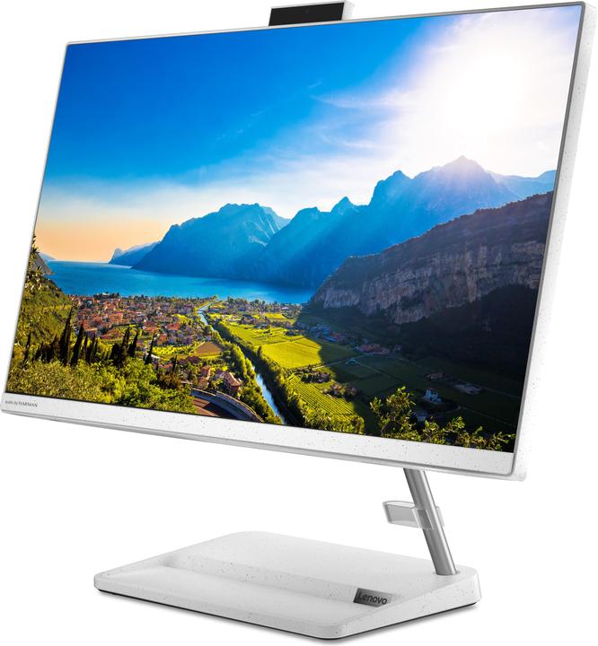 Actual product image Lenovo IdeaCentre AIO 3 27ALC6 AMD Ryzen5 7430U 8GB 512GB SSD AMD Radeon Graphic (AMD Ryzen 5 7430U, 8 GB, 512 GB)