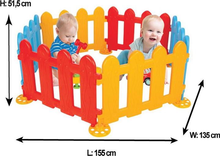 Produktbild Pilsan Spielzaun, Plastikzaun, 06203
