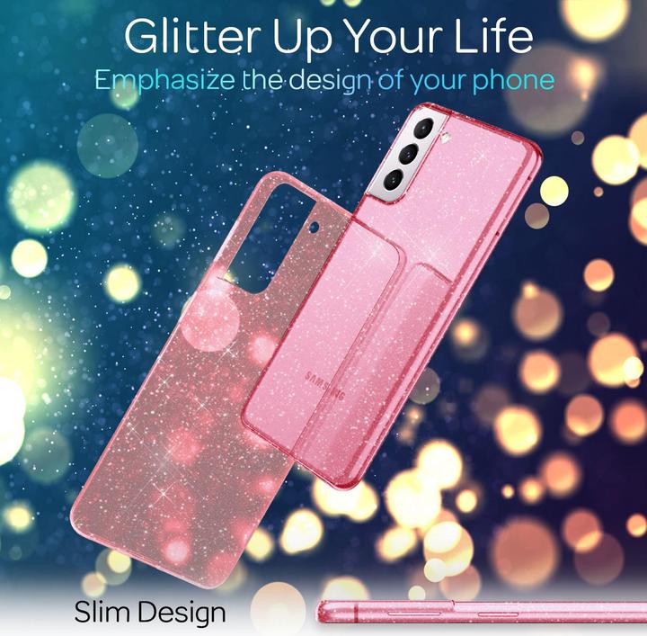 Produktbild Nalia Glitter Handyhülle (Samsung Galaxy S21)