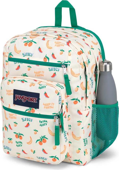 Actual product image JanSport big student five a day cream backpack (30 l)