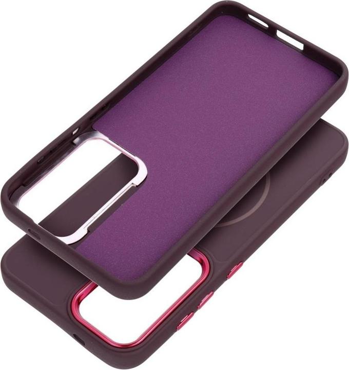 Produktbild 4Kom Back panel cover OEM FRAME MAG COVER Case compatible with MagSafe for SAMSUNG A16 purple (Samsung Galaxy A16 5G)