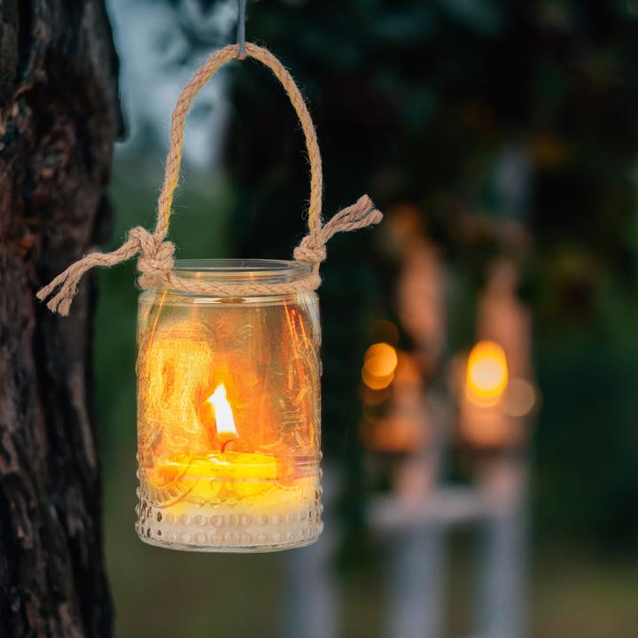 Actual product image Relaxdays 12x lantern (1 x, 7 x 7 x 10.5 cm)