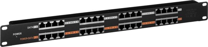 Actual product image Extralink EX.1995 PoE Adapter Fast Ethernet (802.3af (PoE), 802.3at (PoE+), 48 W)