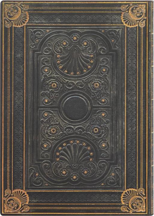 Actual product image Paperblanks Notebook Flex Nocturnelle Midi lined (Lined, Hardcover)